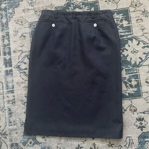MaxMara Black Pencil Skirt Elegant Design